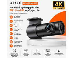70mai M310 Plus 4K Avtomobil Videoqeydiyyatçısı