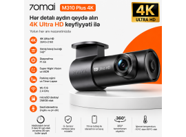 70mai M310 Plus 4K Avtomobil Videoqeydiyyatçısı